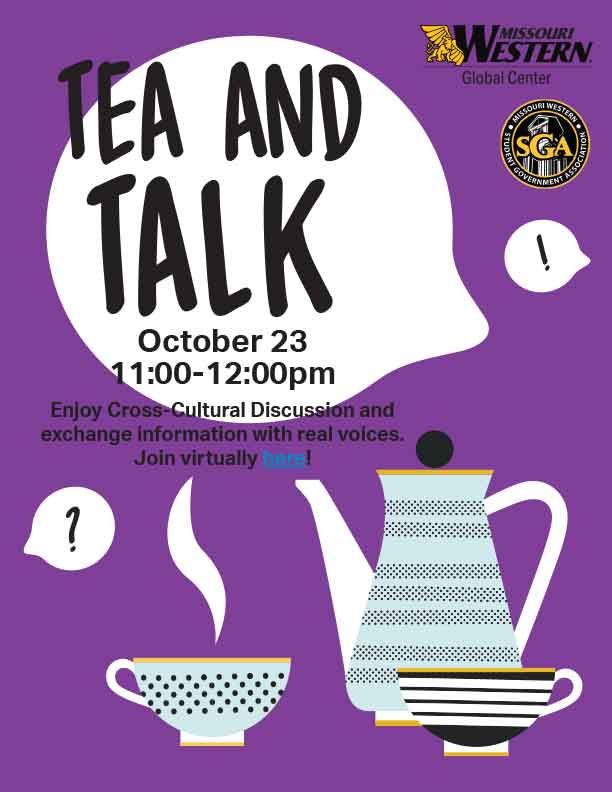 Tea and Talk flyer