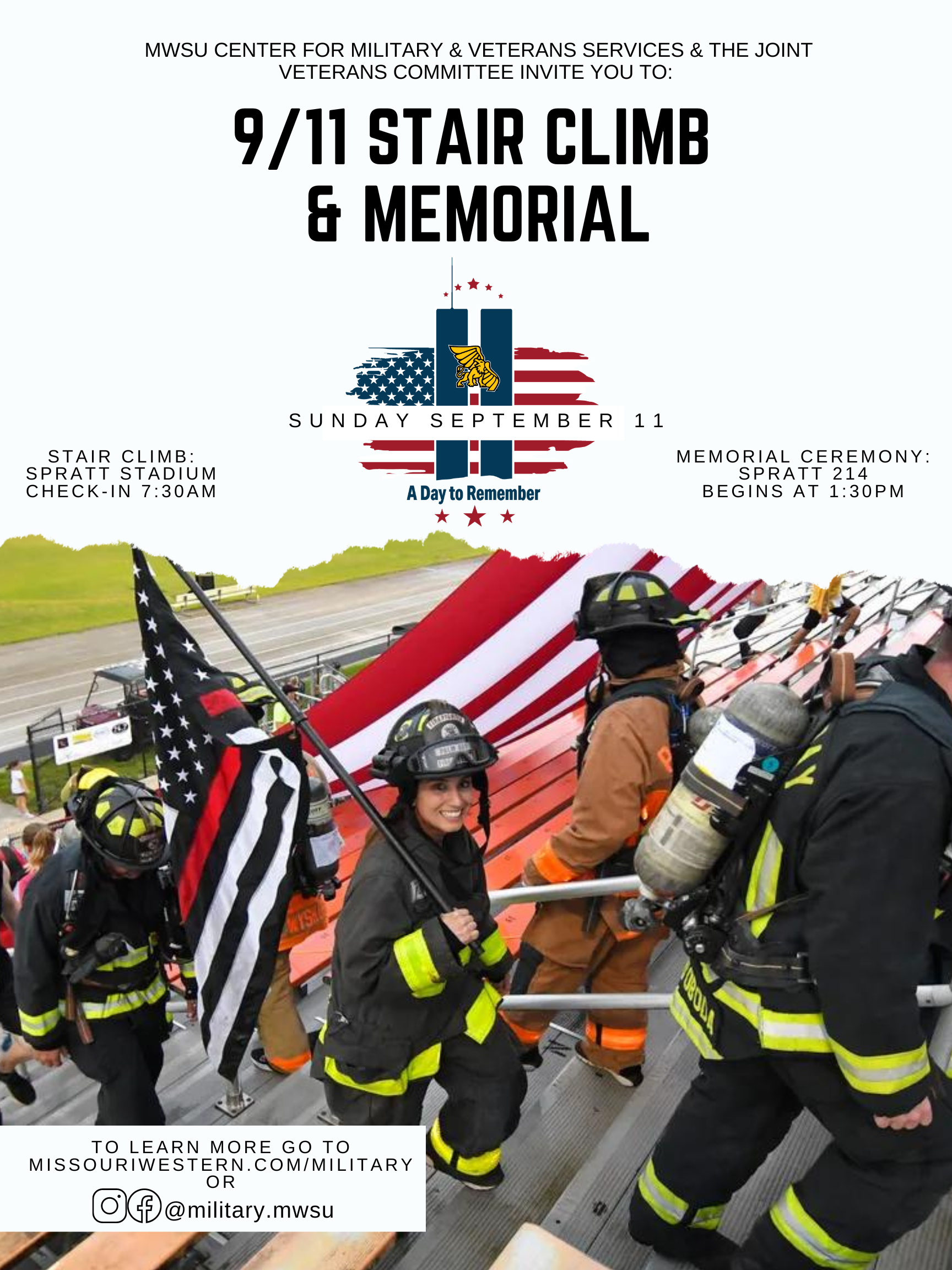 9-11 stair climb and memorial flyer