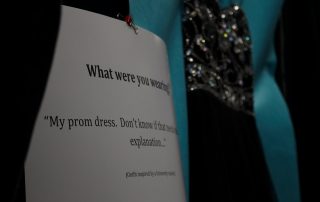 “What Were You Wearing” exhibit