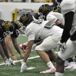 Griffon football players