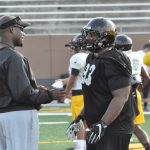 Griffon football players