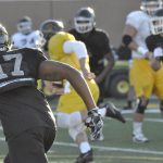 Griffon football players