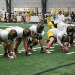 Griffon football players