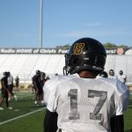 Griffon football players