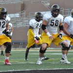 Griffon football players