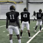 Griffon football players