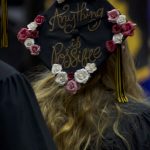 Decorated graduation caps