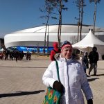 Kaye at Gangneung Ice Arena