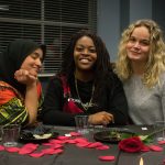 Dianah Hidzir, Zoie Reynolds and Isabelle Hansson