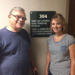Shana & dad (Blaine Warkentine) at St Lukes