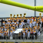 Golden Griffon Marching Band performing