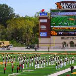 Golden Griffon Marching Band performing