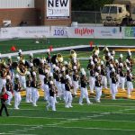 Golden Griffon Marching Band performing